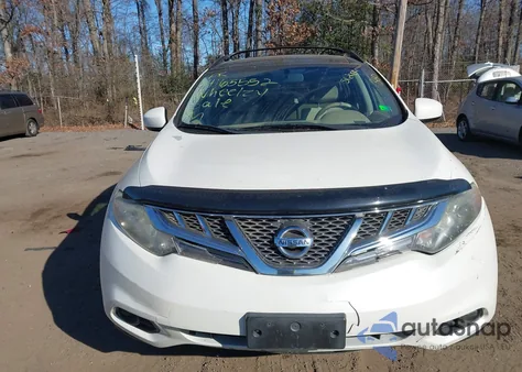 2012 Nissan Murano Sv из США, поврежденный, VIN JN8AZ1MW3CW203579